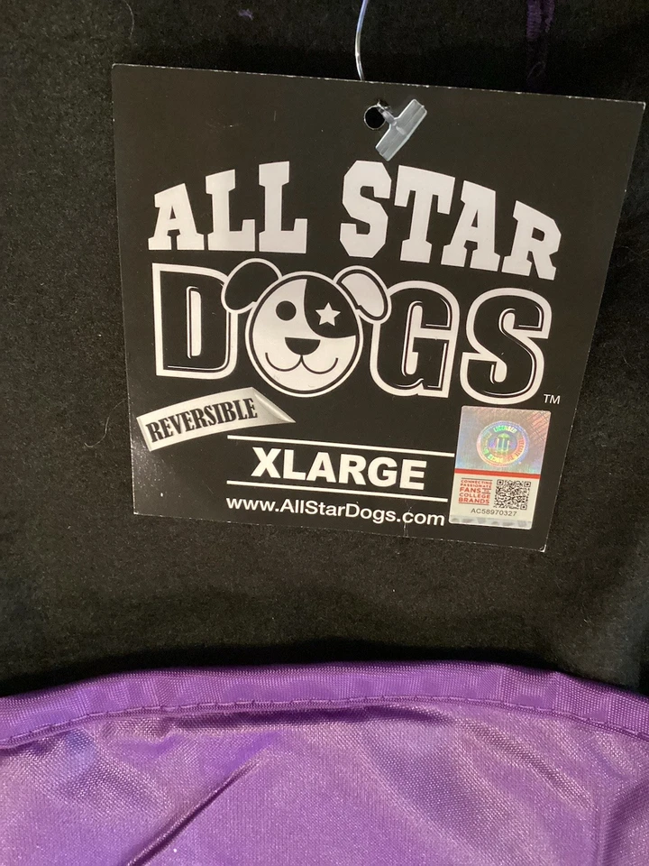 Abrigo de lluvia NCAA Washington Huskies perro - ALL STAR DOGS - XL Foto 2 de 3