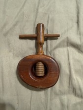 Vintage Hand Made Carved Wooden Wood Twist Sc...