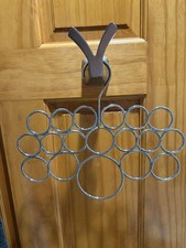 Metal Ring 18 Hole Scarf Rack Scarf Hanger No scarves included