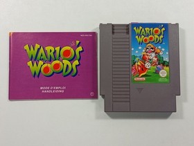 WARIO S WOODS NINTENDO NES PAL-B FAH (COMPLETE - GOOD CONDITION)