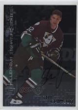 1999-00 ITG Be A Player Millennium Signature Series Stu Grimson #6 Auto 0h1