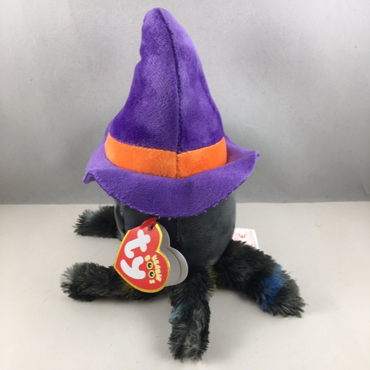 Ty Beanie Boos WEAVER the Halloween Spider (6 Inch) NEW MWMTs