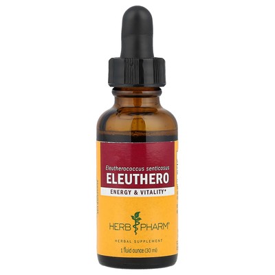 Herb Pharm Eleuthero 1 fl oz 30 ml Gluten-Free