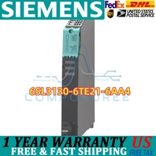 New Siemens 6SL3130-6TE21-6AA4 1 6SL3 130-6TE21-6AA4 S120 SMART LINE MODULE