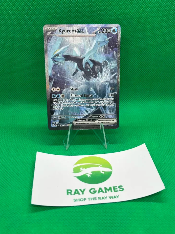 Pokémon TCG Kyurem ex 165/086 Black Bolt Special Illustration Rare Holo LP