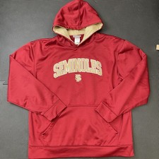Florida State Seminoles Hoodie Sweatshirt Mens Large NCAA Football Pullover