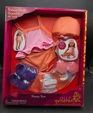 Our Generation Deluxe Floaty Fun Outfit With Accessories For 18" Dolls Ages