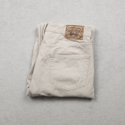 Lee Cooper Vintage Herren Jeans Hose W30 L30 Denim 90er Beige Gerade Baumwolle
