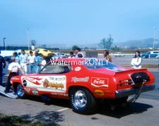 Tom "Mongoose" McEwen "Hot Wheels" 70 Plymouth Duster NITRO Funny Car PHOTO! #19