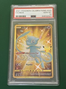 Mew 25th Anniversary Psa 10 | eBay