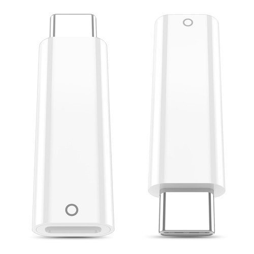 2 Pack Charging Adapter Compatible with Apple Pencil 1st Generation Male USB-...