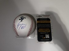 Bryce Eldridge Signed Official San Francisco Giants City Connect Baseball JSA