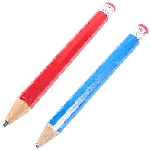 2 Pcs Wooden Pencil Toys Large Writing Pencils Toddler Child Big - Bild 10 von 12