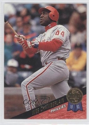 1993 Leaf Wes Chamberlain #338 0b5