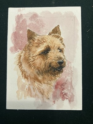 Norwich Original Watercolor Painting On Board By Van Loan