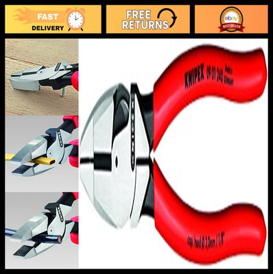 9.5-Inch Ultra-High Leverage Lineman's Pliers - Heavy Duty, Precision Grip Tools