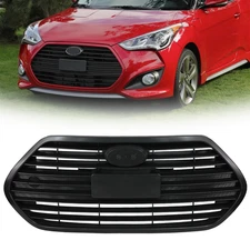 New Front Upper Grille Matte Black For 2013-17 Hyundai Veloster Turbo 865612V510