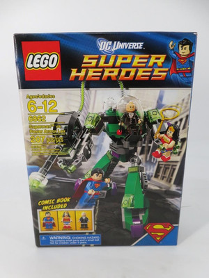BRAND NEW = = LEGO DC Super Heroes: Superman Vs. Power Armor Lex (6862) 207 pcs