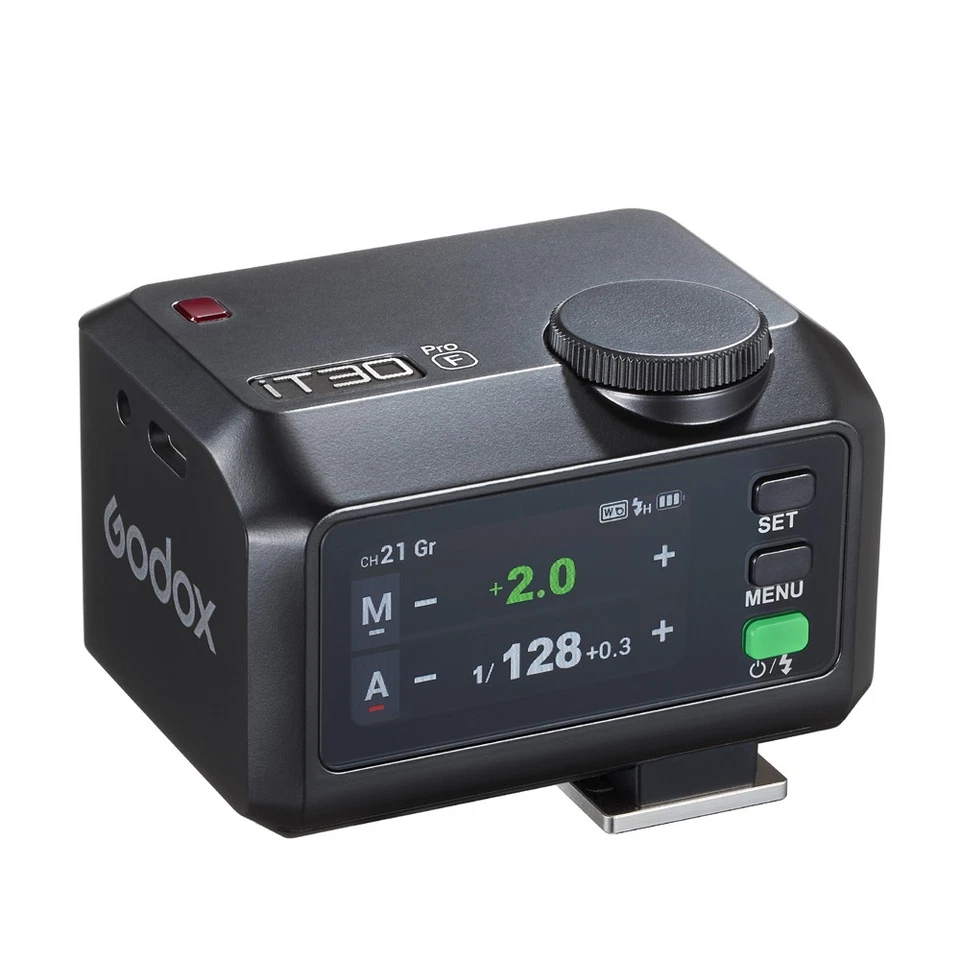 Godox iT30 Pro C/S/F Touchscreen-Taschenblitz 2,4G Wireless für Canon Sony Fuji - Bild 2 von 4