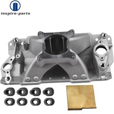 For 57-95 Chevy Small Block 350 400 Single Plane Intake Manifold Aluminum For 57-95 Chevy Small Block 350 400 Single Plane Intake Manifold Aluminum