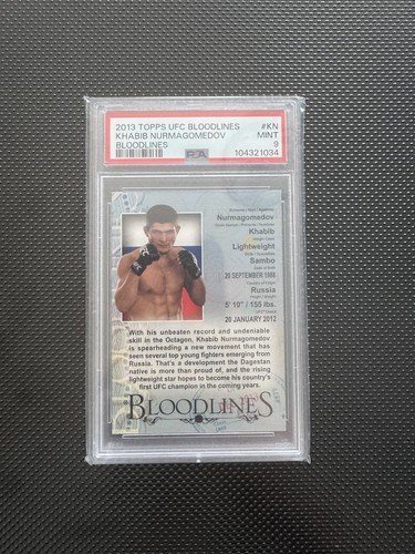 2013 Topps UFC Bloodlines Khabib Nurmagomedov #42