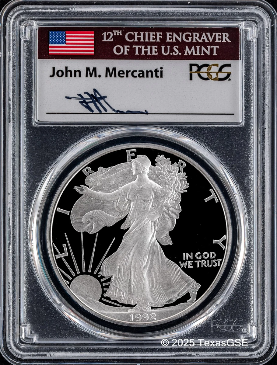 American Eagle PR 70 PCGS Certified Silver Bullion Coins for sale