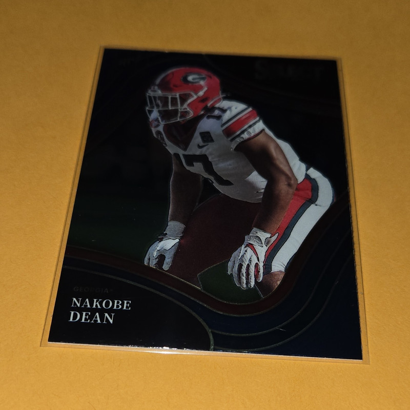 Panini 2022 Select Draft Picks Nakobe Dean Field Level #200 Georgia Bulldogs