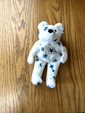 TROY AIKMAN - 1999 Salvino's Bammers Plush Beanie Bear - New With Tag - Cowboys