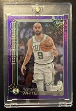 Derrick White 2025-26 Topps Purple Rainbow Holofoil /250 #6 SP Celtics INVEST 🔥