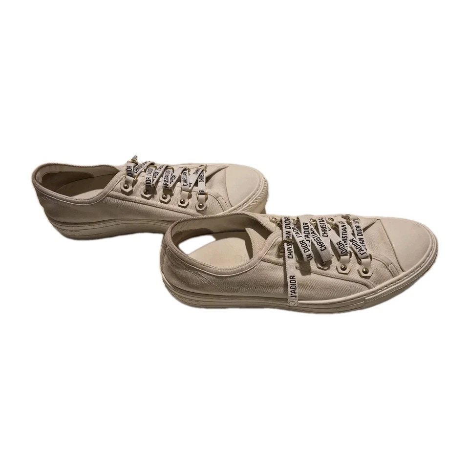 Authentic Christian Dior Walk’n’Dior Sneakers White Size 40 - Image 3 of 4