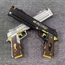 DMC Dante Ebony  Ivory Revolver Set   High-Quality Prop Guns - Devil May Cry