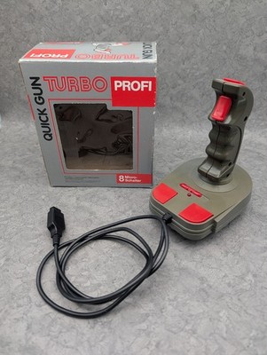 Quick Gun Turbo Profi Joystick   Atari / Commodore Amiga   mit OVP   gebraucht