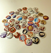 Quantity (45) Political American Reproduction 1976 Presidential Pin Badges.