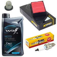 Kit manutenzione filtro olio 1L olio filtro aria candela per Kymco People 200 S 150 2005-20