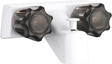 RV Shower Faucet 4  RV Shower Replacement Valve Diverter with Hot/Cold Dual