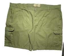 Red Head Brand Co. Cargo Shorts Men's 100 Cotton Olive Green Pockets Size 54