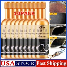 10PCS Boost Up Vehicle Engine Catalytic Converter Cleaner Cleaning Multipurpose
