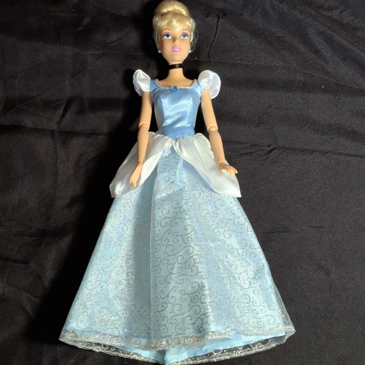 cinderella blue dress doll Disney Princess Swirling Lights Up Cinderella Doll Blue Dress NEW IN BOX