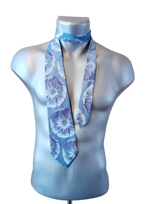 Krawatte COMMODORE, balu, 100% Polyester, neuwertig