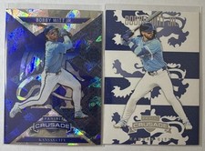 2025 Panini Crusade - Bobby Witt Jr., #84 Blue Cracked Ice