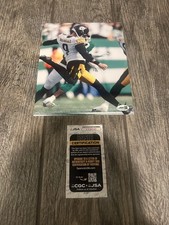 CHRIS BOSWELL SIGNED PITTSBURGH STEELERS 8X10 PHOTO AUTOGRAPHED JSA COA 15