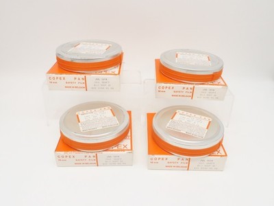 4x Agfa-Gevaert Copex Pan 16mm Film