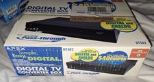 Apex Digital TV Convetor Box DT502 BRAND NEW Factory Sealed