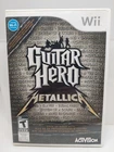 Guitar Hero: Metallica (Nintendo Wii, 2009) CIB COMPLETE
