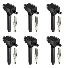 NEW 6 sets Ignition Coils and Spark Plugs For...