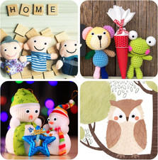 300 Pcs Googly Eyes for Crafts, Black White Craft Eyes Self Adhesive Wiggle G...