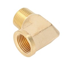 90 Degree Brass Pipe Fitting Connector Coupler Premium Various NPT Sizes