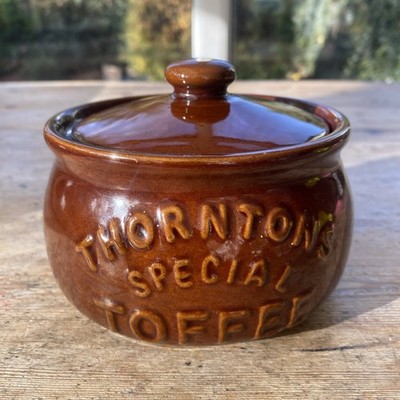 Thorntons Spezial Toffee Dose Ofenfest Pearsons Of Chesterfield Vintage 