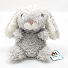 Jellycat Plush Yummy Bunny Silver Gray 6" with Damaged Hang Tag