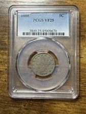 Liberty Nickel, 1883 No CENTS MS - PCGS Auction Prices